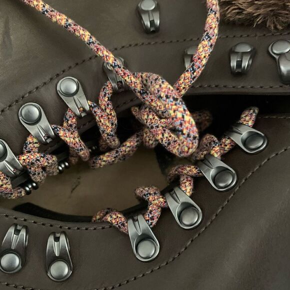 Dr. Martens | 1460 Serena Faux Fur Trim Boot - Picture 8 of 10